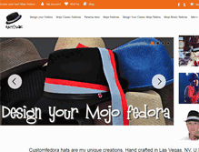 Tablet Screenshot of customfedora.com